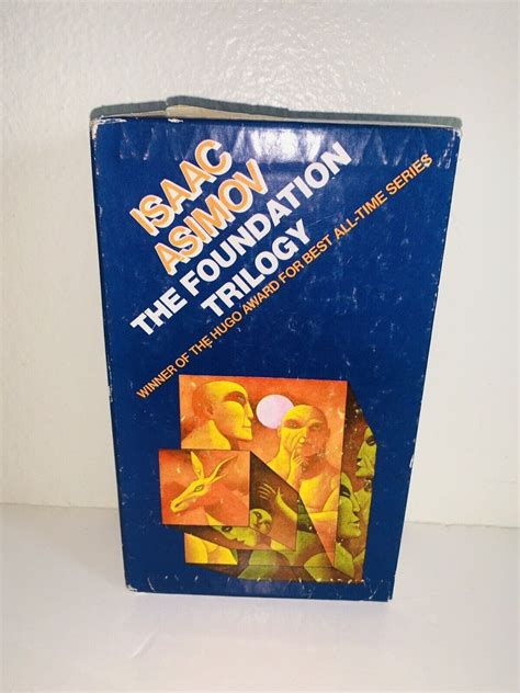 The Foundation Trilogy Isaac Asimov Avon Complete Box Set Vintage Sci