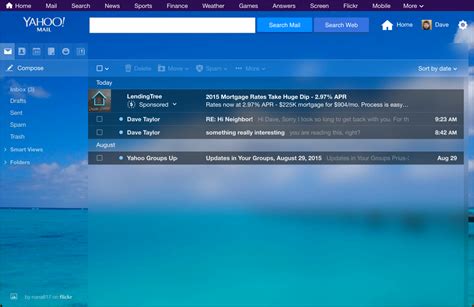 Change My Yahoo Mail Theme And Background