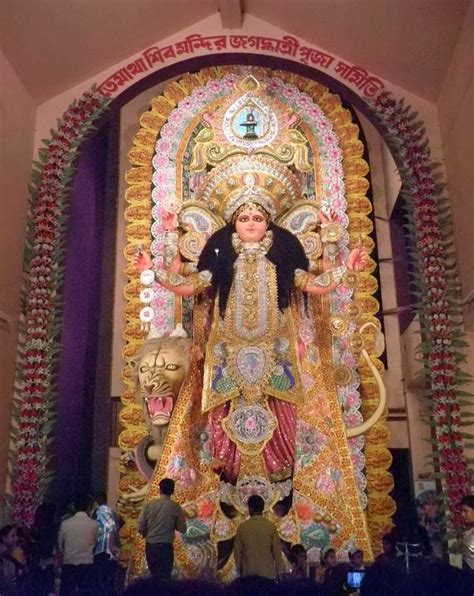 Tematha Shiv Mandir Jagadhatri Puja, Chandannagar - Jagadhatripuja Images