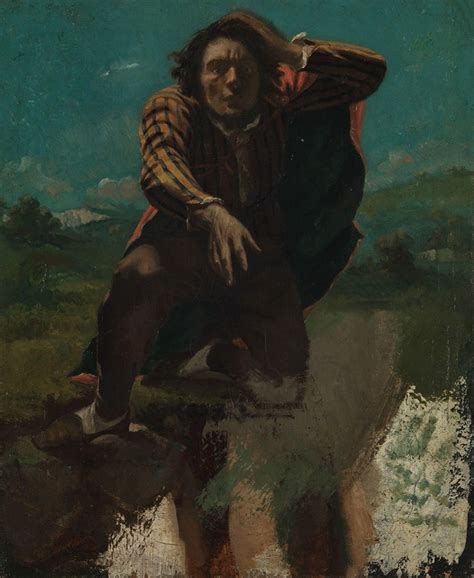 Self Portrait By Gustave Courbet Artvee