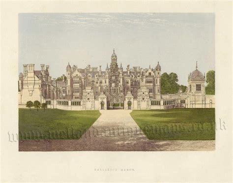 Harlaxton Manor Lincolnshire By A F Lydon B Fawcett F O