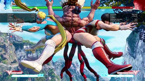 Street Fighter V R Mika Critical Arts Combo YouTube