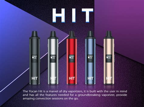 E Cig Kits E Cig Dry Herb Vaporizer Kits Original Yocan Hit Dry Herb Herbal Vaporizers Pen