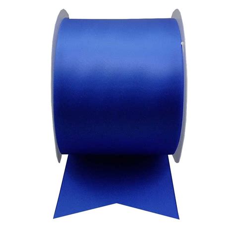 Satin Sash Ribbon Mm Inch Royal Blue M