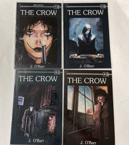 The Crow 1 4 1989 Caliber Press James Obarr 3rd 2nd 1st Prints Ebay