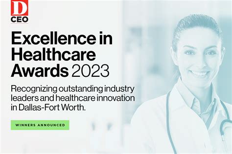 Winners Announced 2023 Excellence In Healthcare Awards D Magazine