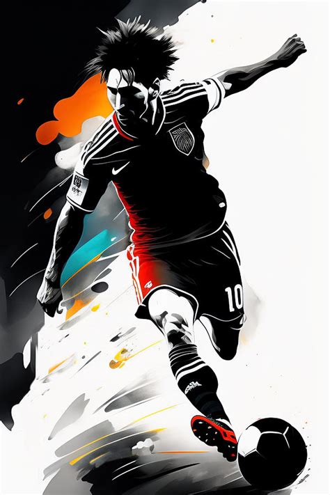 Lionel Messi Digital Art By La Moon Art Pixels