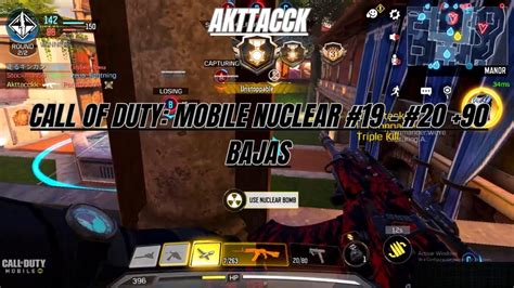 Call Of Duty Mobile Doble Nuclear Sin Comentarios Youtube