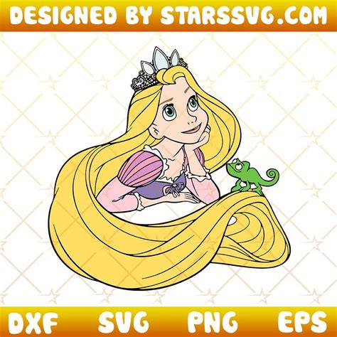 Disney Tangled Svg Rapunzel With Pascal Tangled Svg Best Tangled Svg Disney Tangled Pascal