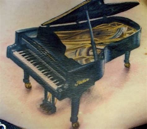 Piano Tattoo Designs Ideas And Meaning Tattoos For You