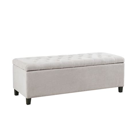 Gracie Mills Bianca Tufted Upholstered Storage Bench With Soft Close