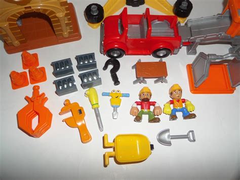 Handy Manny Construction Playset Complete Disney Tools Truck Crane