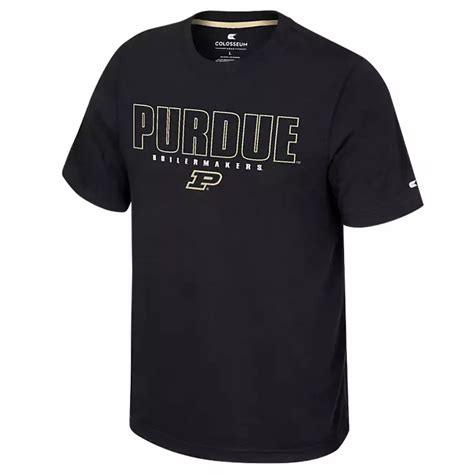 Colosseum Athletics Mens Purdue University Resistance T Shirt Academy