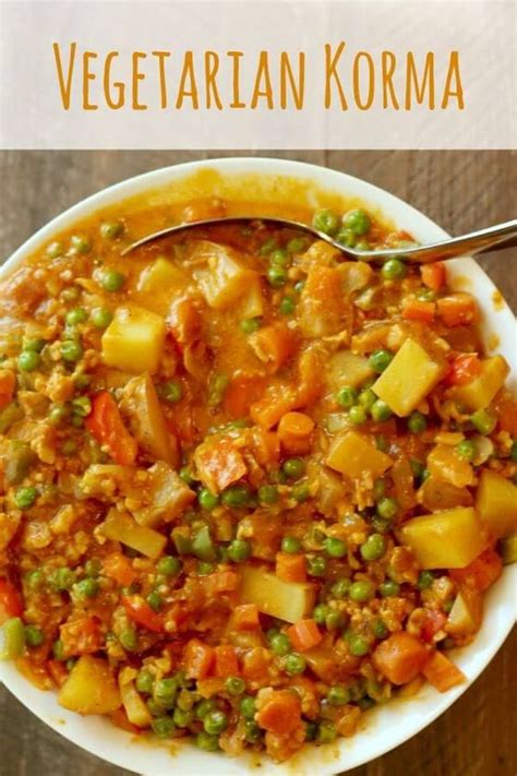 Vegetarian Korma The Country Cook Easy Recipes