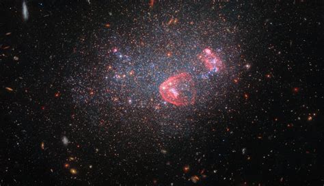 Hubble Photographed The Irregular Galaxy