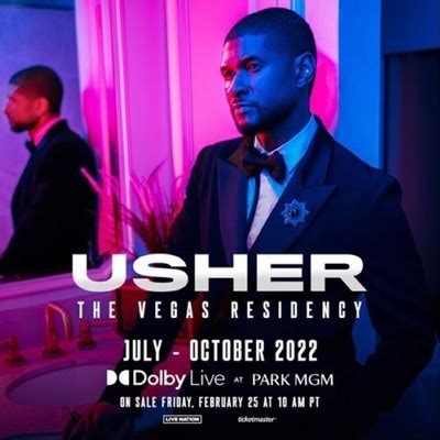 Usher Concert Schedule