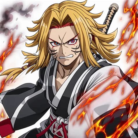 Kyojuro Rengoku The Blazing Hashira Unleashes Fiery Power | MUSE AI