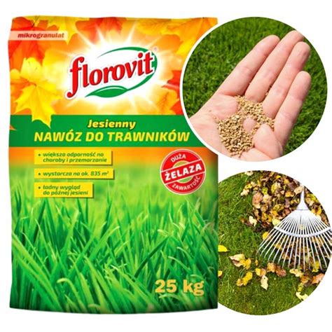 Florovit Jesienny Naw Z Do Trawy Trawnika Kg Fe Zielono W Ogrodzie