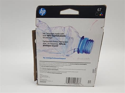 Genuine Hp 67 Ink Cartridge Combo For Hp 1255 2700 4100 Series Envy 6000 6400 193424008087 Ebay