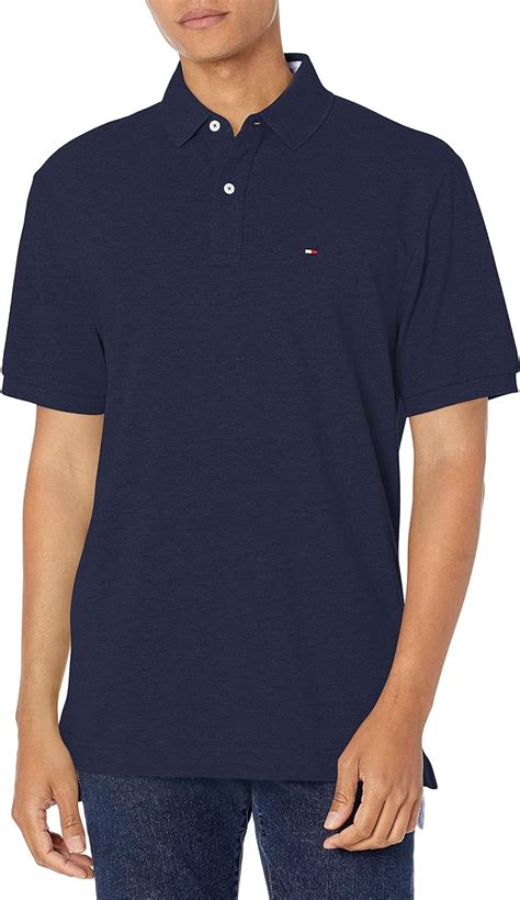 Tommy Hilfiger Polo piqué de algodón de manga corta para hombre en