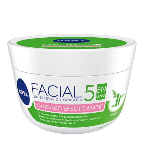 Gel Crema Facial Efecto Mate Con Fps Nivea