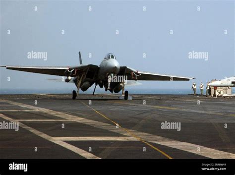 Us Navy An F D Tomcat Assigned To The Blacklions Of Fighter Squadron