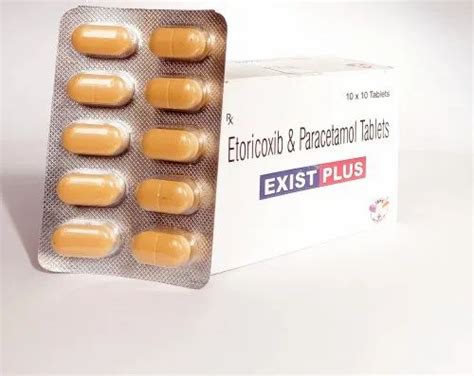 Allopathic Etoricoxib Paracetamol Tablet In Pan India At Rs Strip