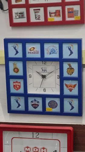 Quartz Plastic Decorative Wall Clock At Rs 125 In Ghaziabad ID