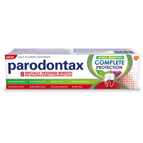 GlaxoSmithKline Parodontax Complete Protection Herbal Sensation