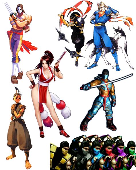 Whos Your Favorite Ninja In Fighting Games Rfighters