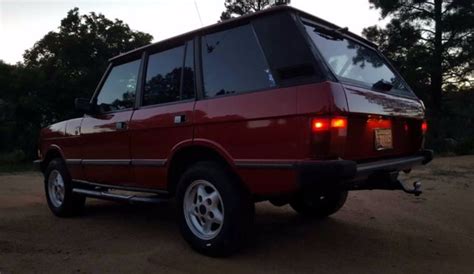 1987 Range Rover Classic Nas Custom Candy Apple Red Rust Free Daily