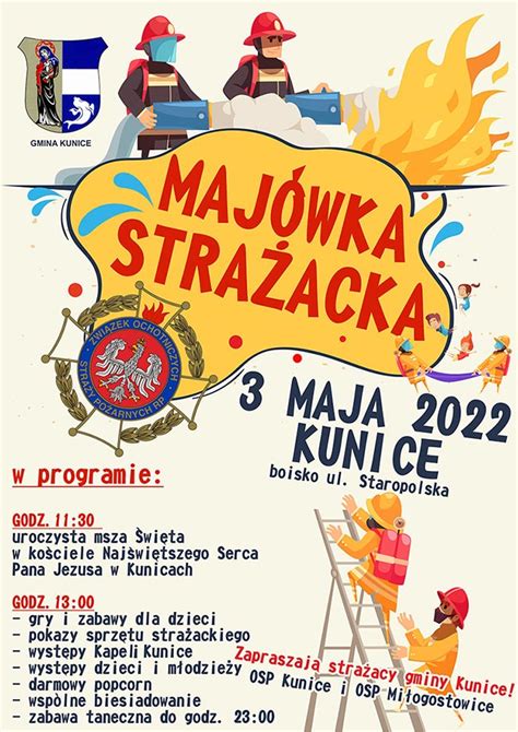 Majówka Strażacka w Kunicach Gmina Kunice