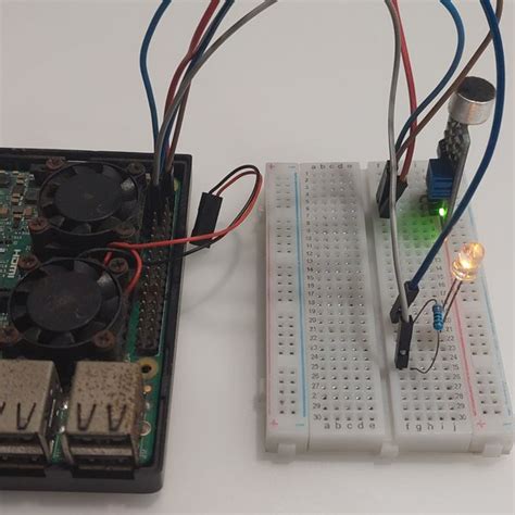 Raspberry Pi Sound-Activated LED | Hackaday.io