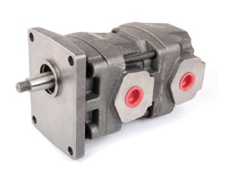 Hydraulic Tandem Double Gear Pump For LCH Precision Technology Co Ltd