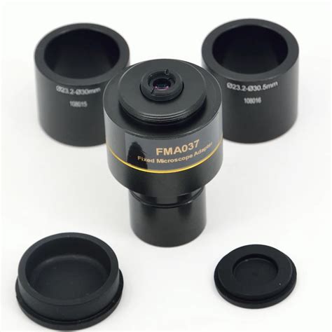 Fyscope 0 37x Microscope Camera Eyepiece Adapter With 23 2mm Dia 30mm 30 5mm Microscopes