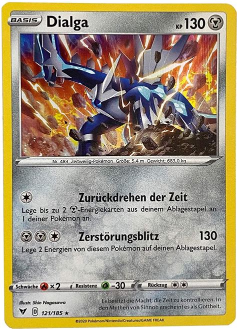 Bestelle Jetzt Dialga Farbenschock Holo Rare Bei Geco