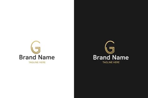 Concepto Abstracto Del Logotipo Del Monograma G O Gg Vector Premium