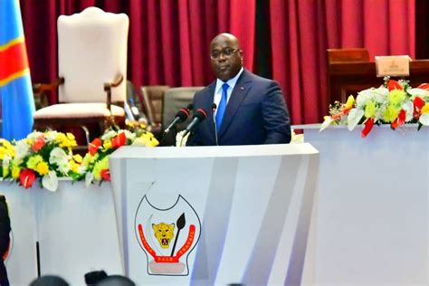 Rdc Discours Du Pr Sident De La R Publique Sur L Tat De La Nation En