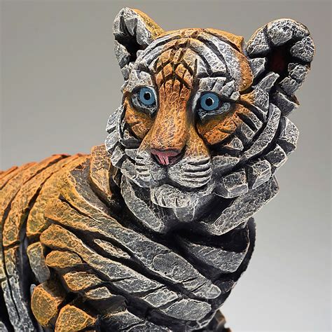 Tiger Cub Edge Sculpture By Matt Buckley