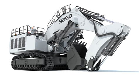 Liebherr Mining Excavator - 3D Model by 3D Horse