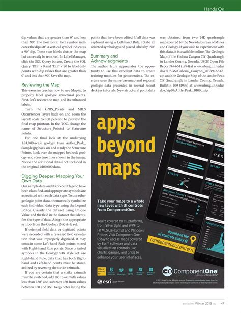 Mapas An Dip Y Dips Direccion En Arcgis Pdf