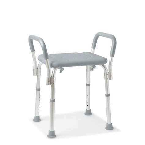 Medline Shower Bath Bench With Arms 1ct