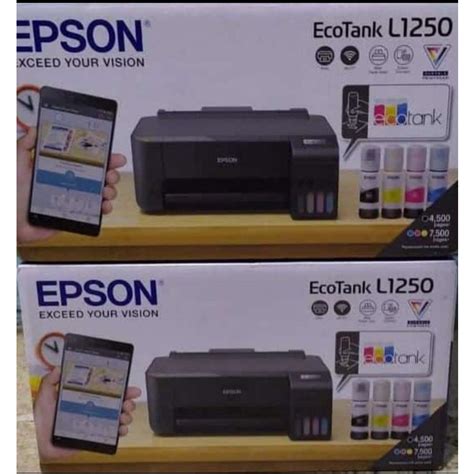 Jual EPSON EcoTank L1250 A4 Wi Fi Ink Tank Single Function Printer