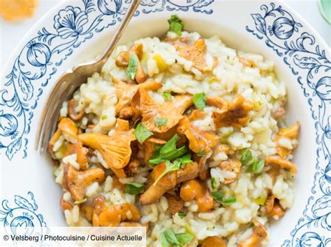 Risotto Aux Girolles Et Chanterelles D Couvrez Les Recettes De