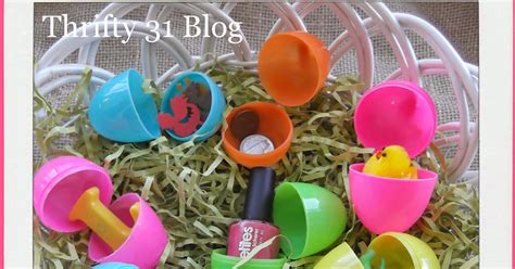 Thrifty 31 Blog 25 Non Candy Easter Egg Fillers