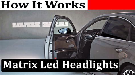 How It Works Audi Matrix Led Headlights Youtube