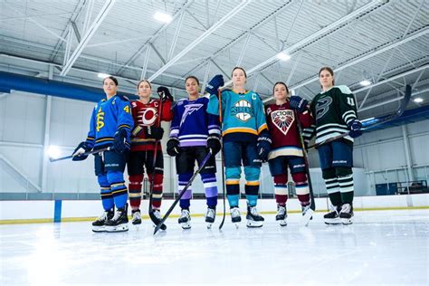 Pwhl Unveils Game Jerseys With New Team Names Logos Vernon Matters