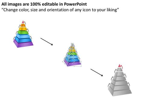 Business Development Process Diagram 3d Pyramid Structre 7 Staged