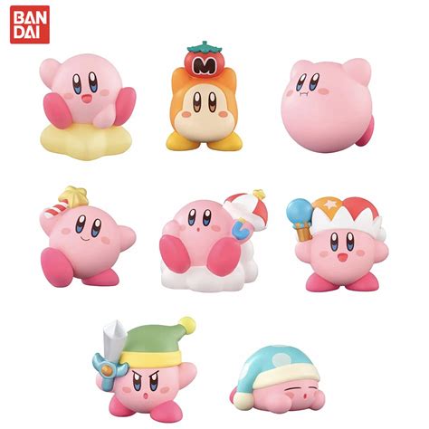 Kirby Anime Games Figure Pink Kirby Waddle Dee Doo Cute Cartoon Collect