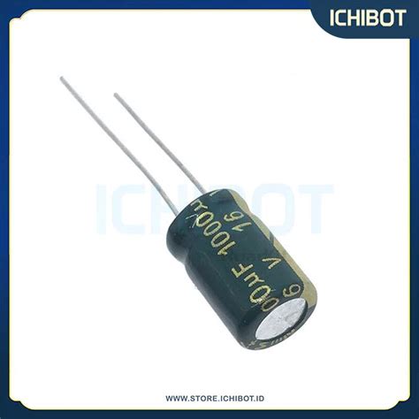 Capacitor Elco 1000uf 16v Kapasitor 10x17mm Ichibot Store